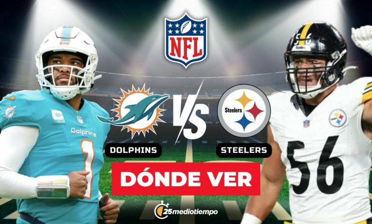 Dolphins vs. Steelers EN VIVO: descubre dónde y a qué hora ver el Monday Night Football de la Semana 15 NFL 2025