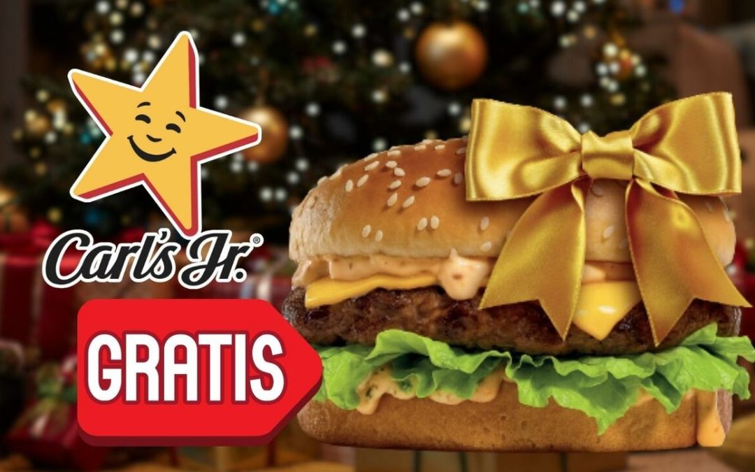 ¡Obtén tu Hamburguesa Gratis en Carl’s Jr. el 16 de Diciembre!