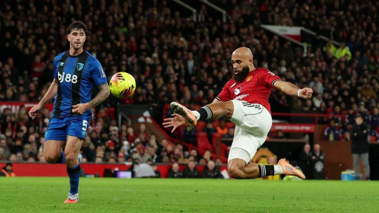 Premier League: Manchester United y Bournemouth protagonizan un empate de 8 goles