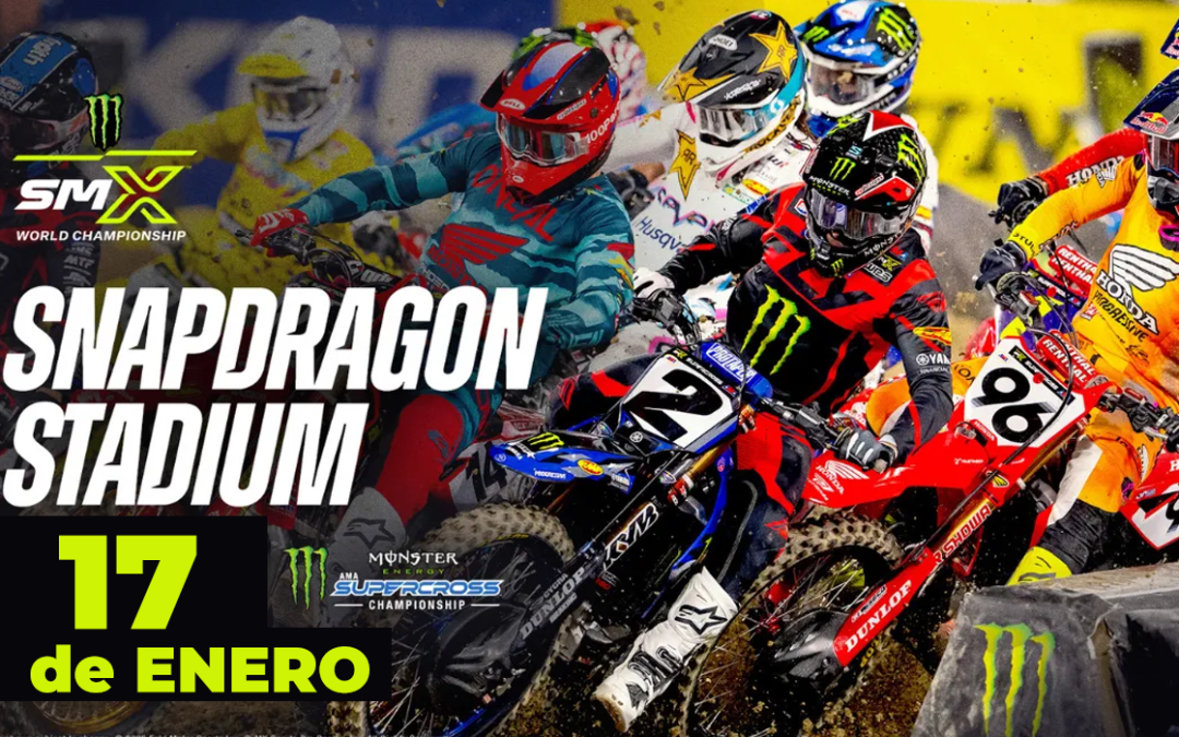 Gana boletos para la emocionante Monster Energy AMA Supercross en Snapdragon Stadium