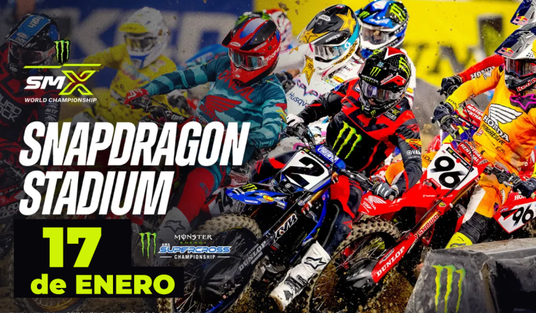 Gana boletos para la emocionante Monster Energy AMA Supercross en Snapdragon Stadium