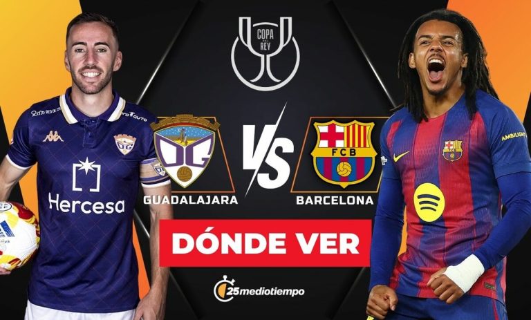 Guadalajara vs. Barcelona: Horario y dónde ver EN VIVO el partido de la Copa del Rey 2025