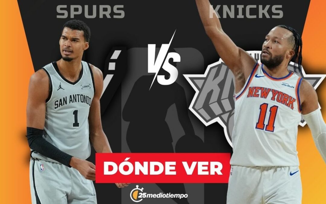 Knicks vs Spurs: Hora y Canal de la Final de la NBA Cup 2025 EN VIVO