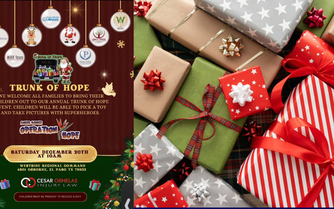 Trunk of HOPE Holiday: Uniendo Familias y Policía en El Paso