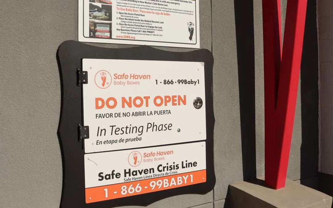 Inauguración de la Primera Caja Safe Haven para Bebés en Anthony, Condado de Doña Ana