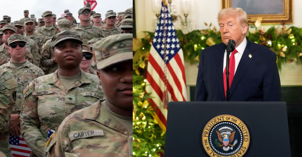 Trump Anuncia el Dividendo del Guerrero: Cheques de US$ 1.776 para Militares Antes de Navidad