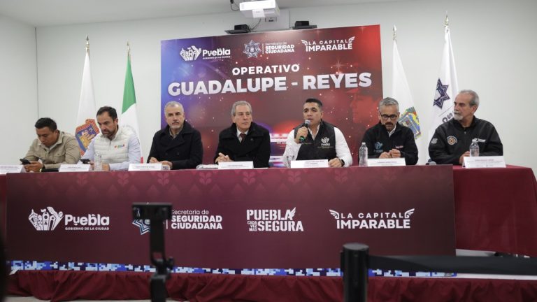 Operativo Guadalupe-Reyes en Puebla: 500 Elementos para Garantizar la Seguridad en Fiestas Decembrinas