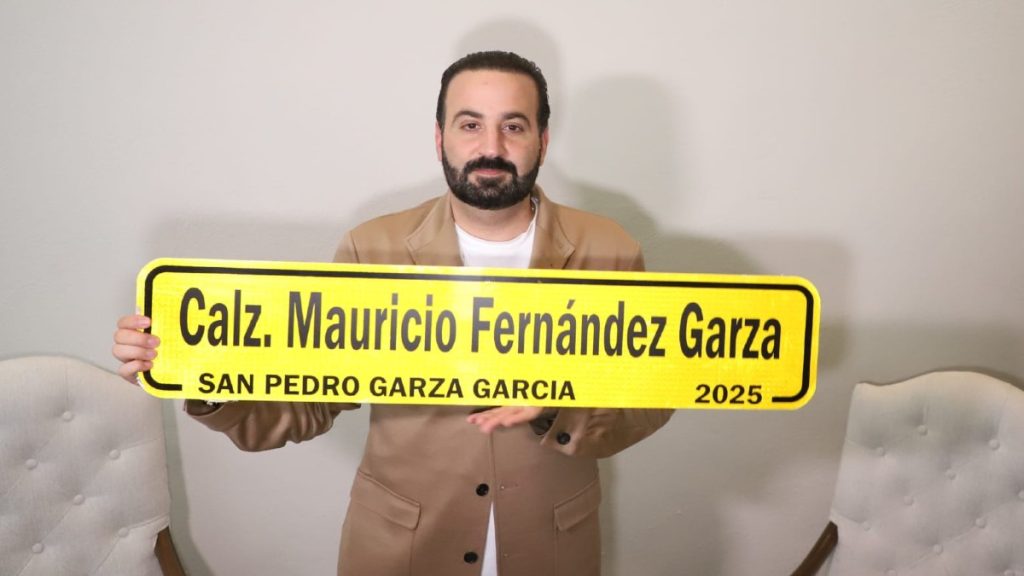 La Calzada San Pedro se renombra en honor a Mauricio Fernández Garza