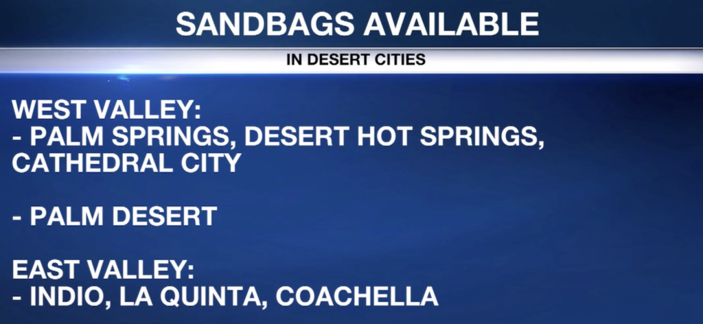 Ciudades del Valle de Coachella se Preparan ante Posibles Inundaciones