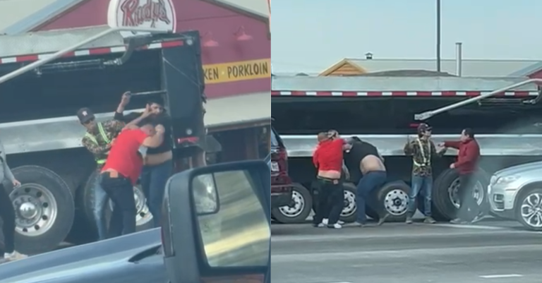 Accidente vehicular en El Paso provoca pelea captada en cámara