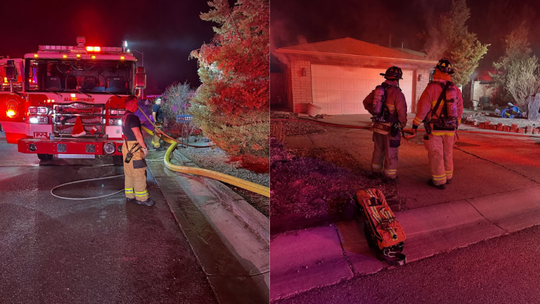 Incendio en Albuquerque: Bomberos controlan emergencia en vivienda residencial