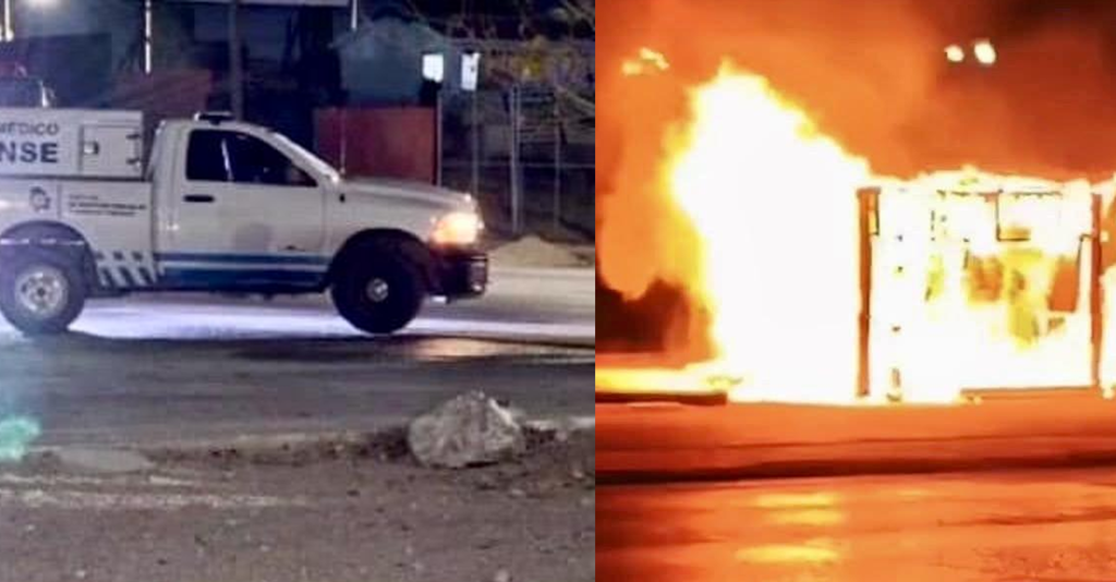 Hombre Calcinado tras Incendio en Puestos de Comida en Ciudad Juárez