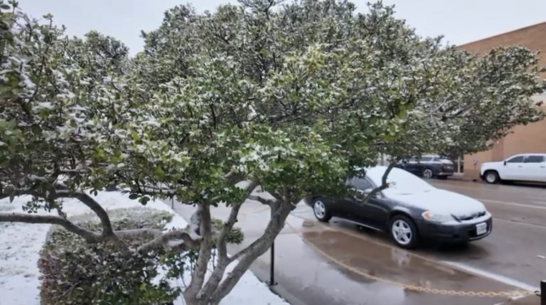 Nieve En el Permian Basin: Autoridades Piden Precauciones Urgentes