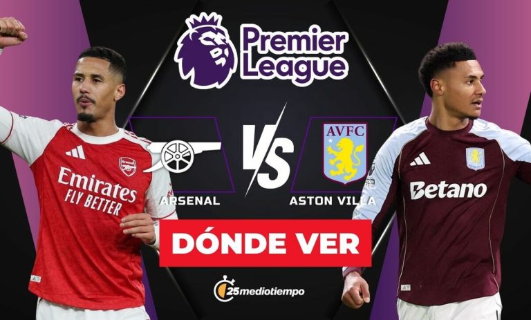 Arsenal vs Aston Villa: ¿Cómo y dónde ver EN VIVO el emocionante partido de la Premier League 2025 hoy?