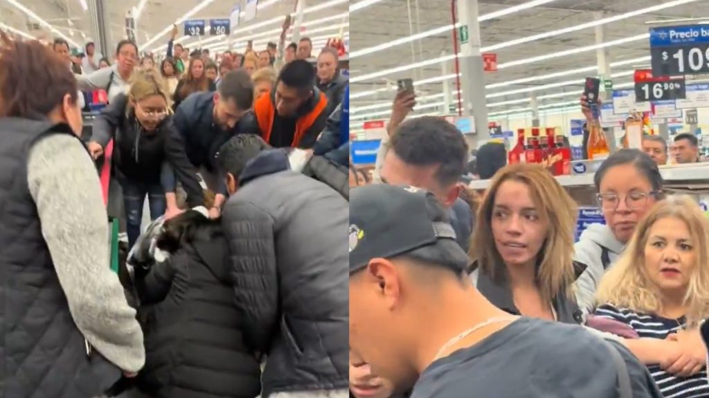 Conflicto en Supermercado GAM: ‘Lady Pavo’ Intenta Infiltrarse en una Fila de Compras