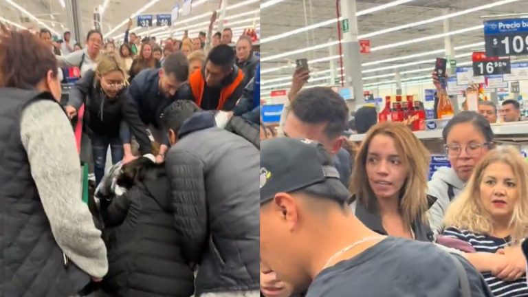 Conflicto en Supermercado GAM: ‘Lady Pavo’ Intenta Infiltrarse en una Fila de Compras