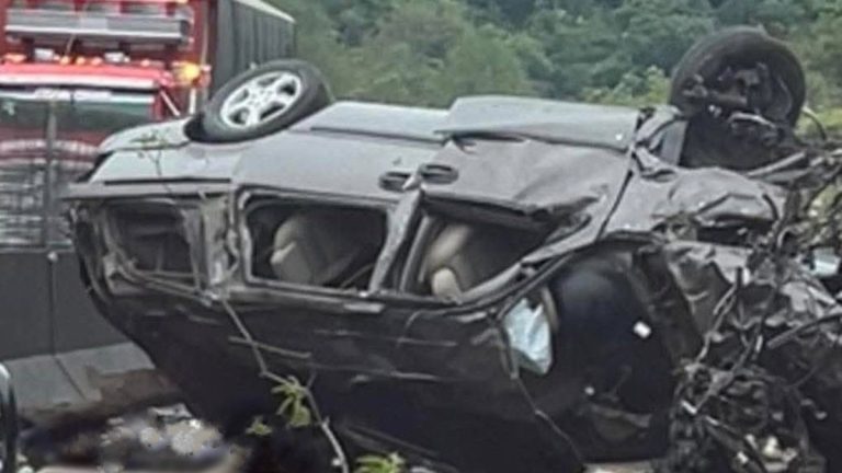 Tragedia en la carretera México-Tuxpan: Familia de Puebla sufre accidente mortal por un alud