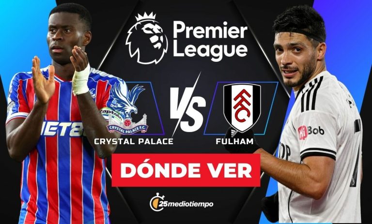Todo lo que necesitas saber sobre el partido Crystal Palace vs Fulham: Horarios y dónde ver a Raúl Jiménez