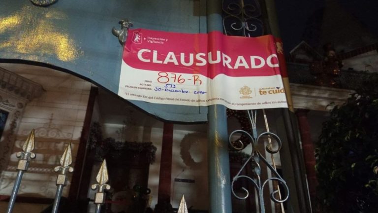 Guadalajara frena la contaminación acústica: Clausuran la Mansión Clover Lawn por exceder los niveles de ruido permitidos