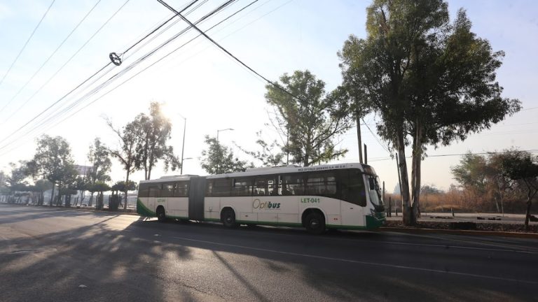 Retrasos de hasta 30 minutos en el transporte público de León este 1 de enero de 2026