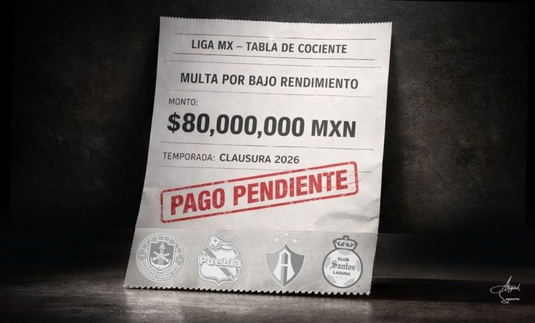 Clubes de Fútbol Enfrentarán Nuevamente Multas por Cociente en la Clausura 2026