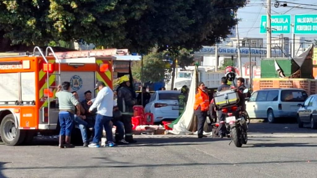 Explosión de Tanque de Gas en Puebla: Al Menos 14 Heridos en Puesto Callejero