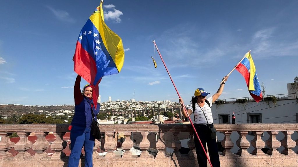 Festejos en Querétaro tras la Detención de Nicolás Maduro por Estados Unidos