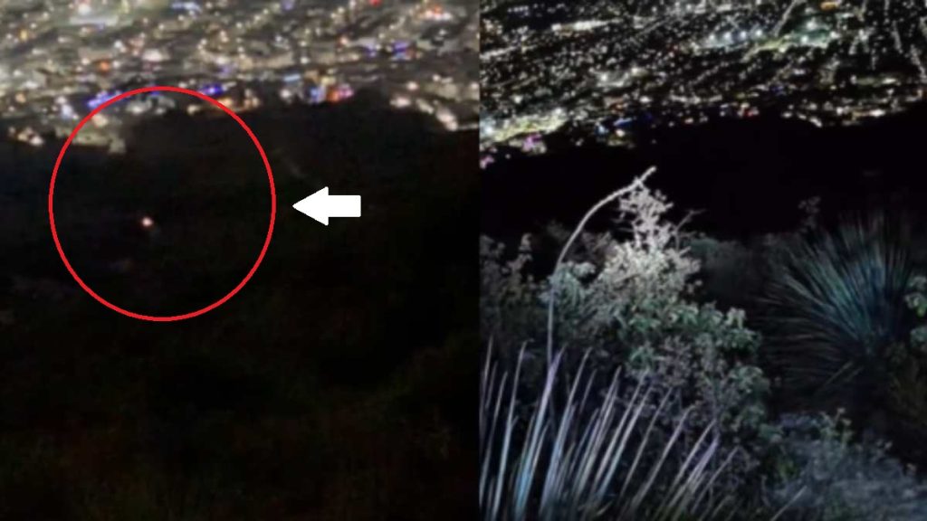 Luces Extrañas en el Cerro de las Mitras: ¿Eran Brujas en Santa Catarina? | VIDEO