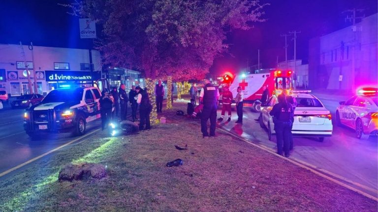 Accidente de Motociclista en el Retorno de Independencia y Comonfort