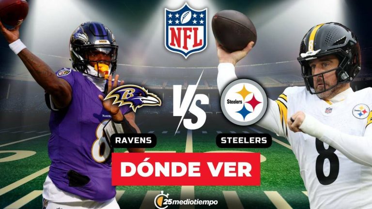 Todo lo que necesitas saber sobre el Steelers vs Ravens: horario y canal para la semana 18 de la NFL 2026