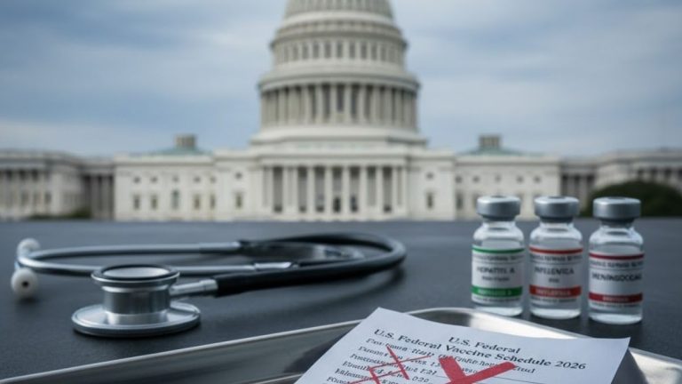 Estados Unidos elimina seis vacunas para niños de su lista de recomendaciones de salud