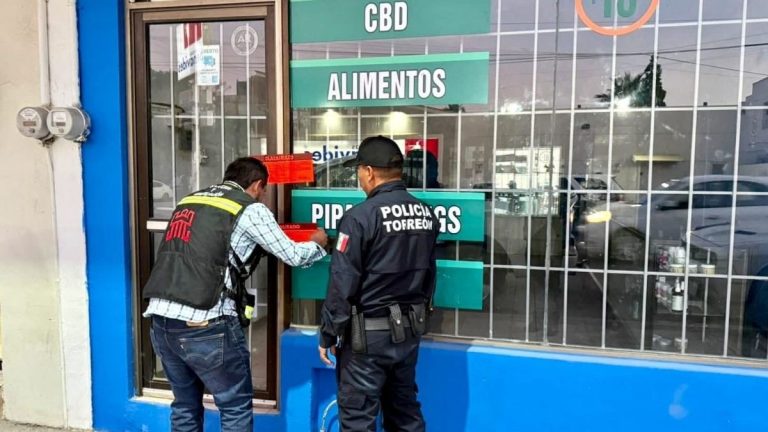 Clausura de tienda de derivados de cannabis en Torreón causa controversia