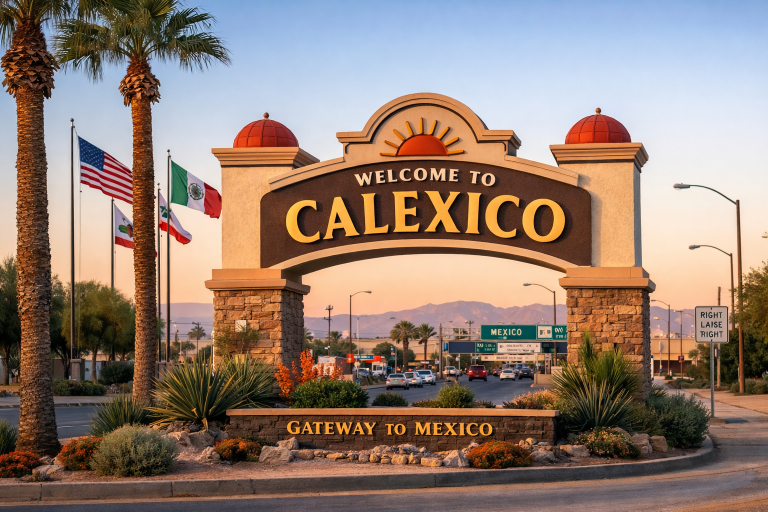 Nuevo Plan Vial en Calexico para Combatir la Congestión en la Frontera
