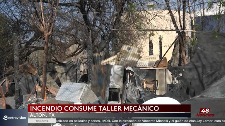 Incendio en Alto Devora Taller Mecánico: Bomberos Actúan Rápidamente