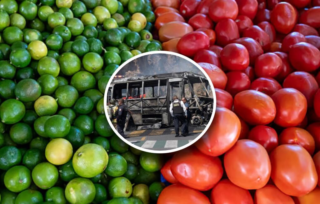 Aumento de precios del jitomate y limón en Jalisco tras bloqueos