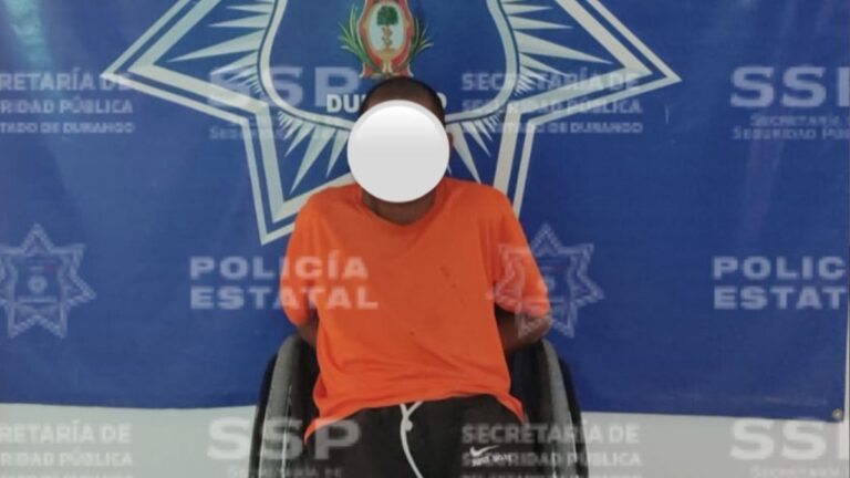Detención de un hombre en silla de ruedas por presunto abuso contra menor en Gómez Palacio