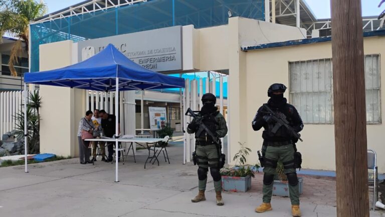 Operativo Mochila Activo en Facultad de Enfermería de UAdeC Torreón por Amenazas de Tiroteo