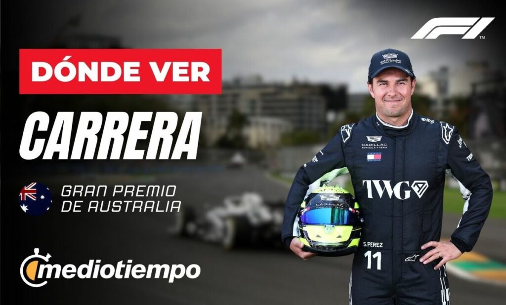 Gran Premio de Australia EN VIVO: Siga la Primera Carrera de Checo Pérez en F1 2026