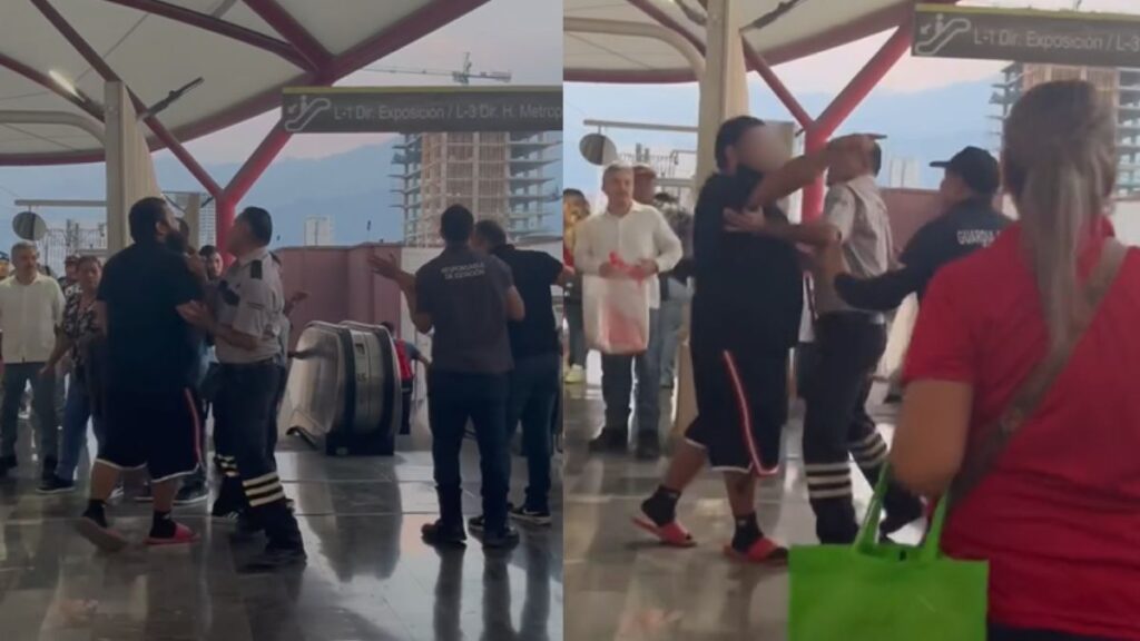 Peleas en la Estación Félix U. Gómez de Monterrey: Impactantes Imágenes y Reacciones