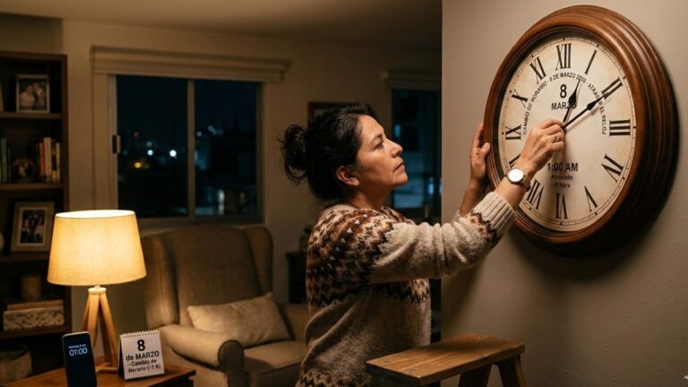 ¿Cómo y Cuándo se Ajusta el Reloj este 8 de Marzo?