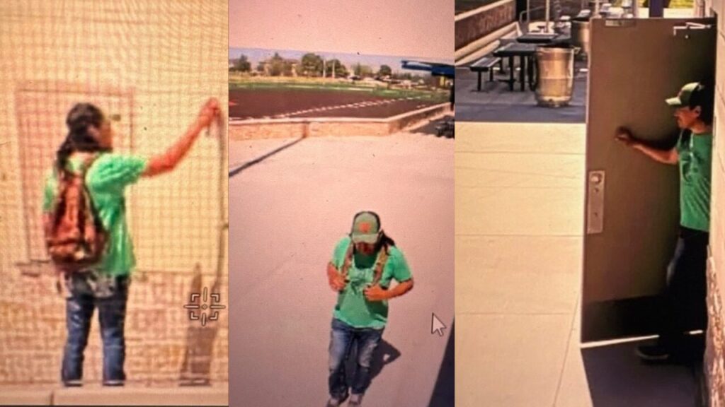 Vandalismo en Midland: Buscan Sospechoso por Grafitis Satánicos en Campos de Béisbol