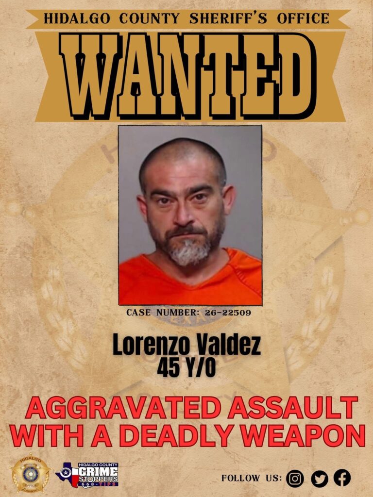 Hombre Buscado por Agresión Agravada en Hidalgo County: Ayuda Solicitud