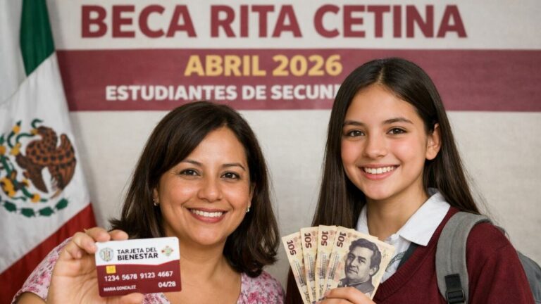 Importante: Beca Rita Cetina suspenderá pagos en abril 2026
