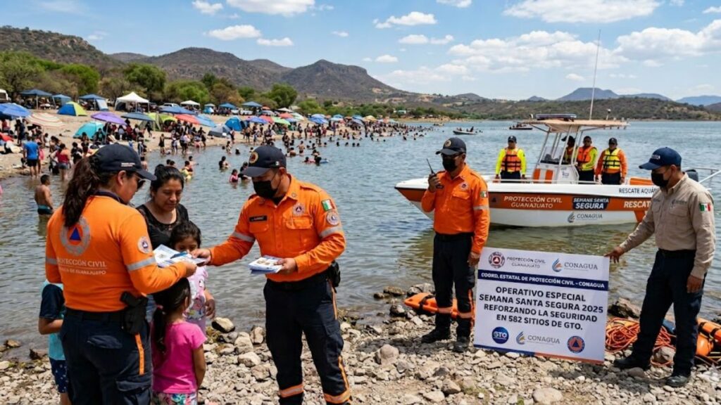 Guanajuato Intensifica Seguridad en Semana Santa para Proteger Sitios Clave