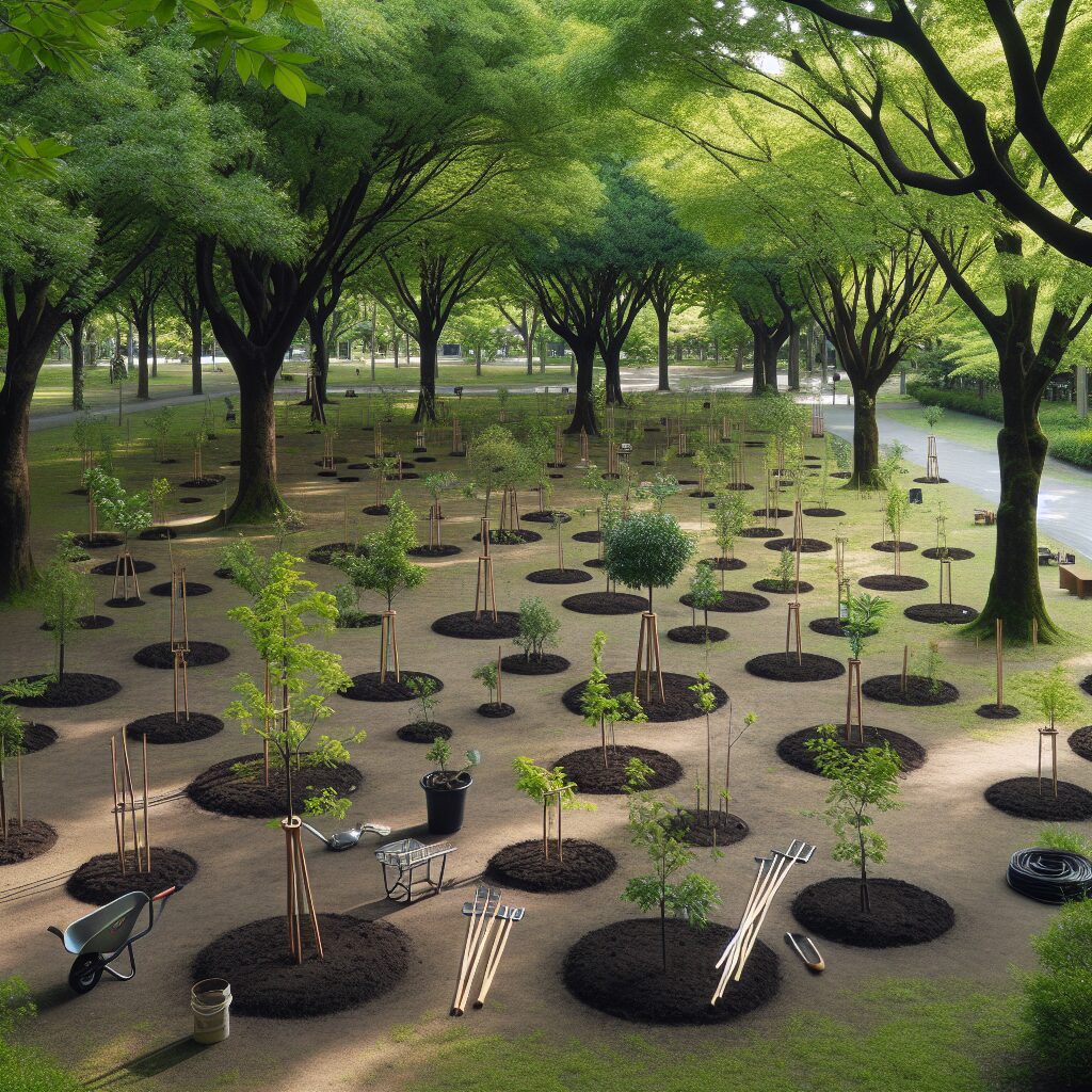 Entrega de Árboles para el Día del Árbol en Aspen