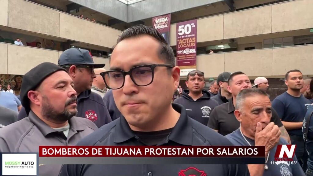 Bomberos de Tijuana Exigen Aumento Salarial y Mejores Condiciones Laborales