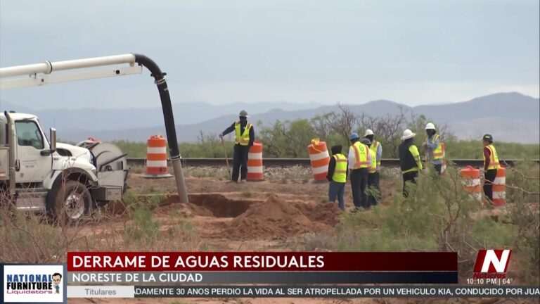Fugas de Agua en El Paso Desatan Preocupación Ambiental