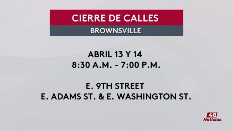 Cierre de Calles en Brownsville: Proyecto de Mejoras en Infraestructura