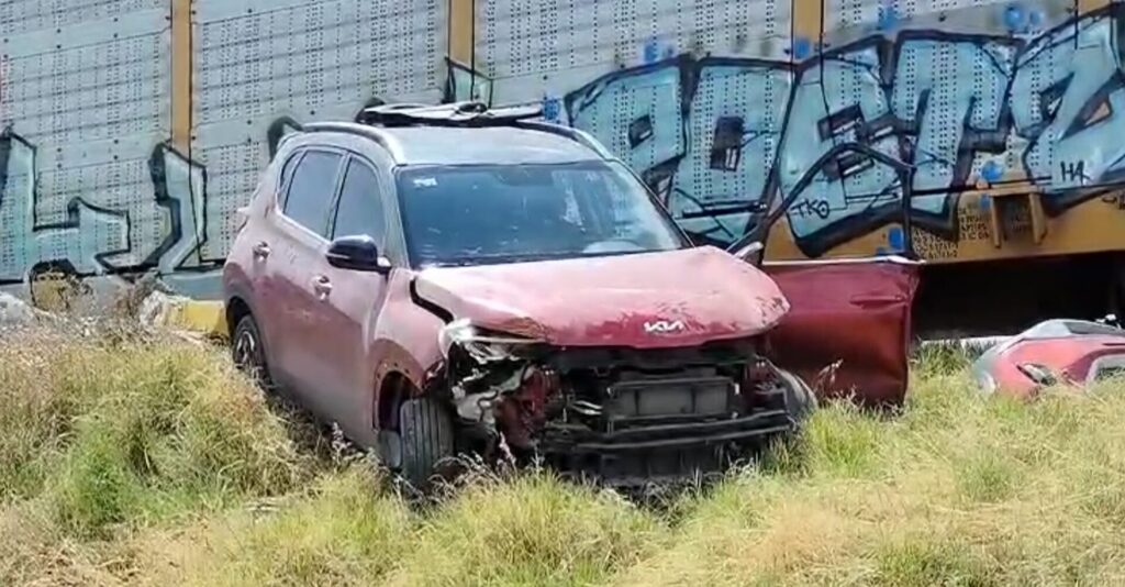Accidente ferroviario en Ciudad Juárez deja a una mujer lesionada