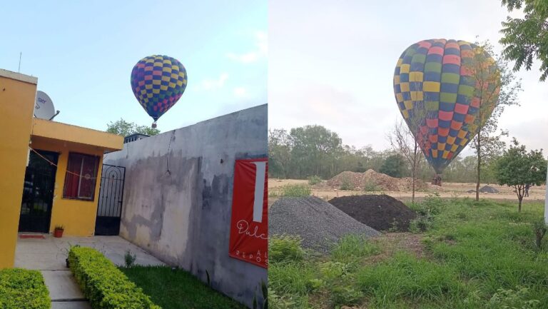 Impactante accidente de globo aerostático en Montemorelos: Escena de emergencia